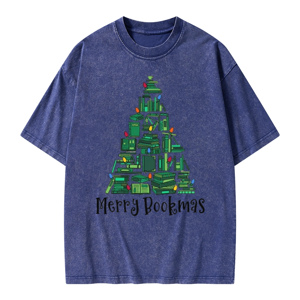 Pagewings Christmas Party Tee Unisex Washed T-shirt