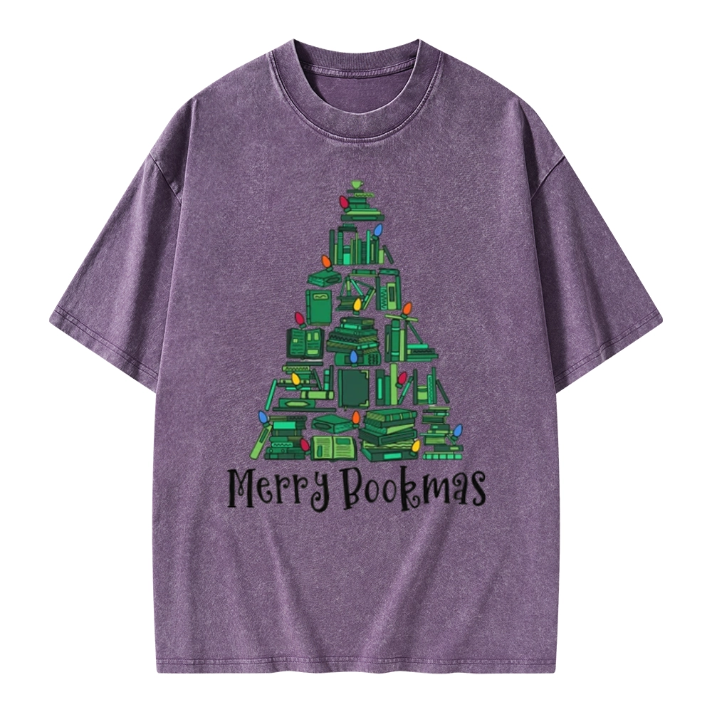 Pagewings Christmas Party Tee Unisex Washed T-shirt