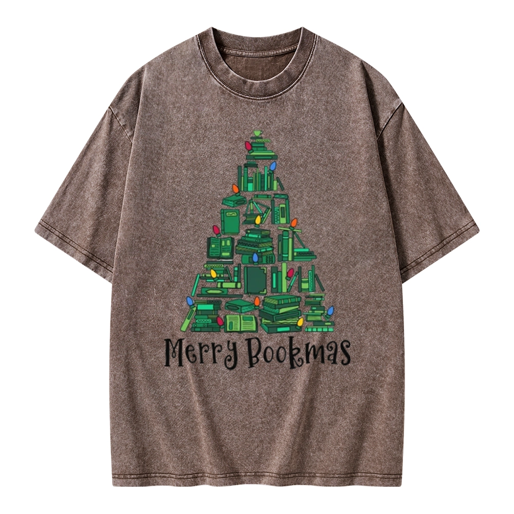 Pagewings Christmas Party Tee Unisex Washed T-shirt