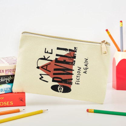 Pagewings Make Orwell Fiction Again Pouch