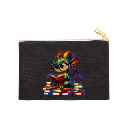 Pagewings Dragon And Books Pouch