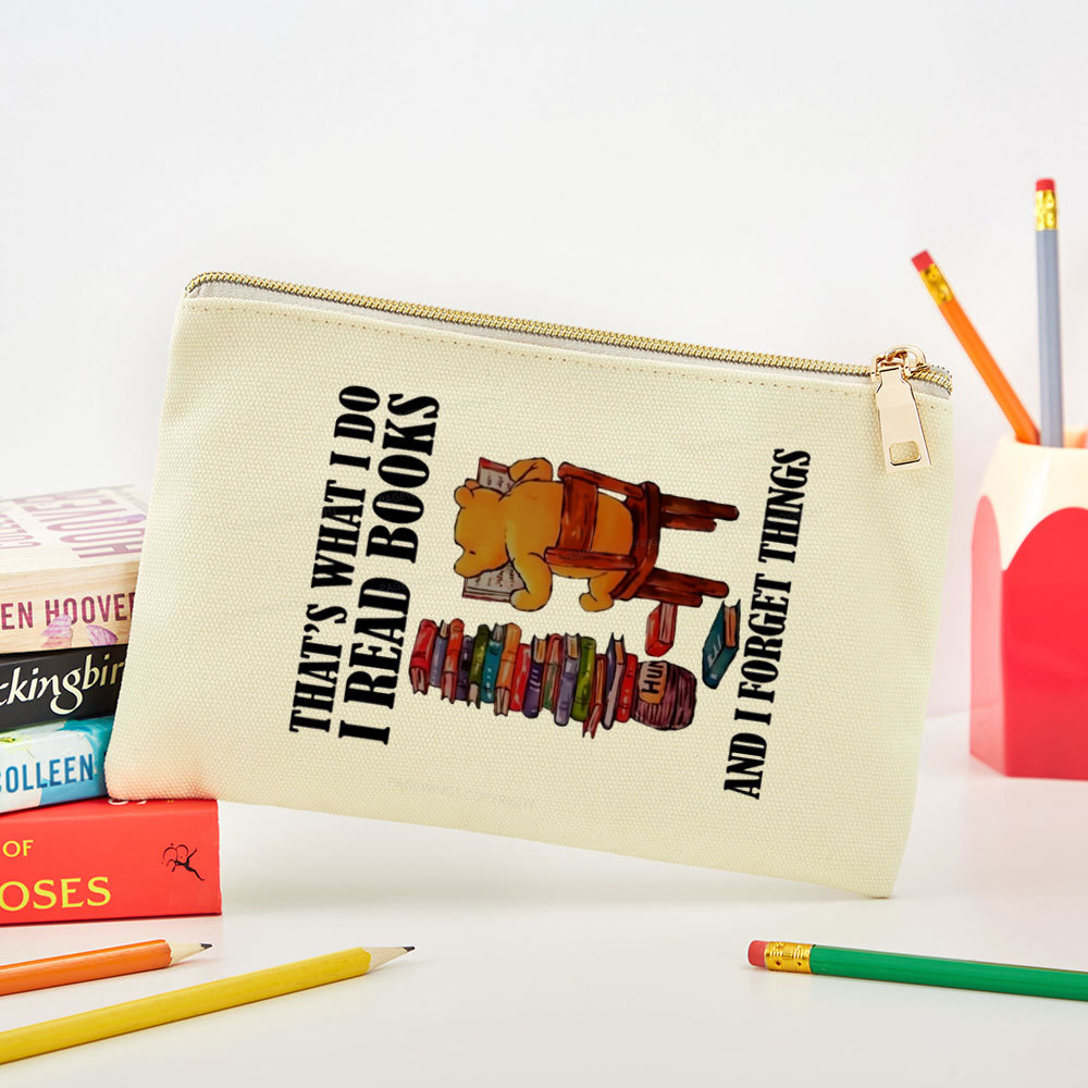 Pagewings That's What I Do I Read Books Pouch