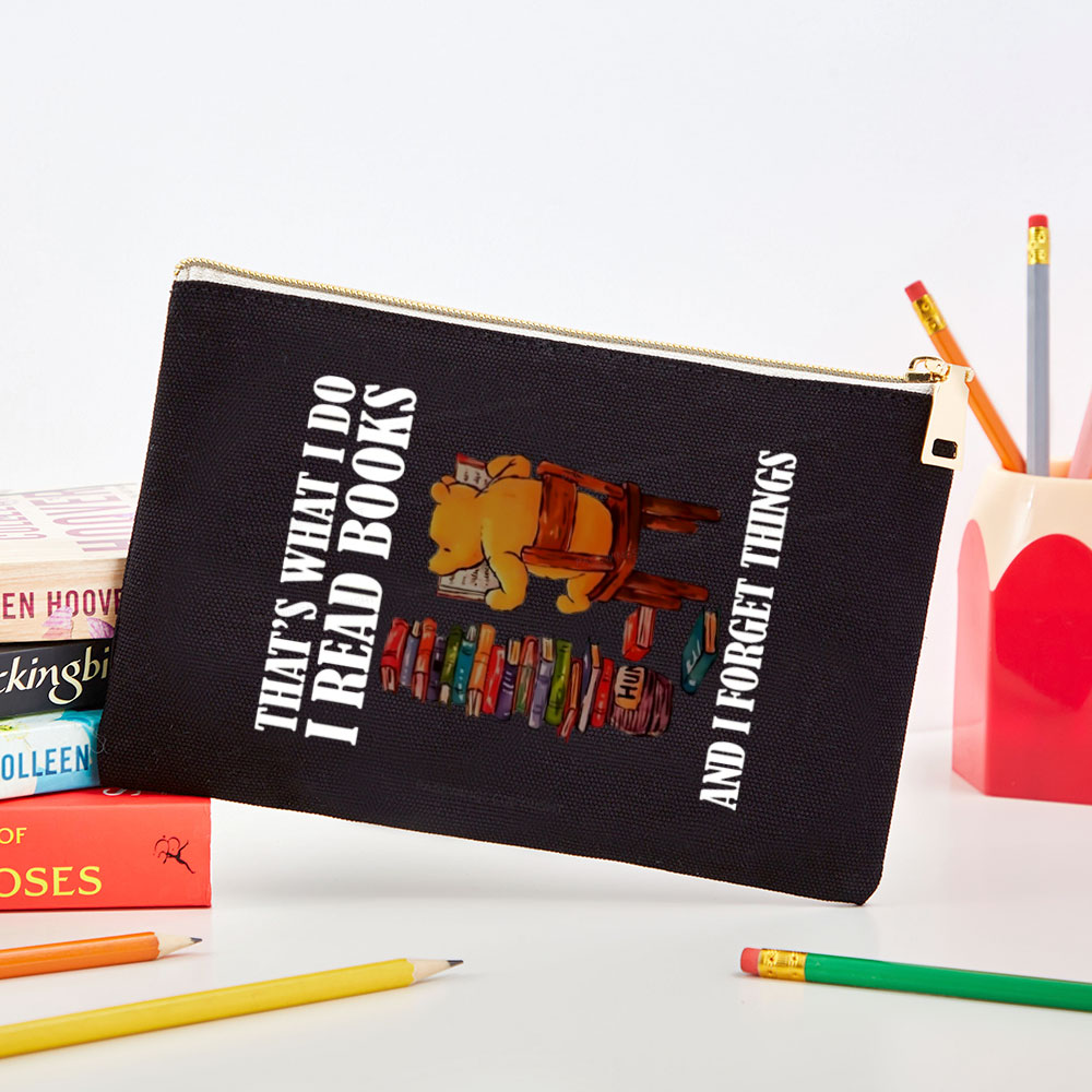 Pagewings That's What I Do I Read Books Pouch