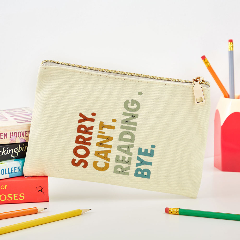 Pagewings Sorry Can't Reading Bye Pouch