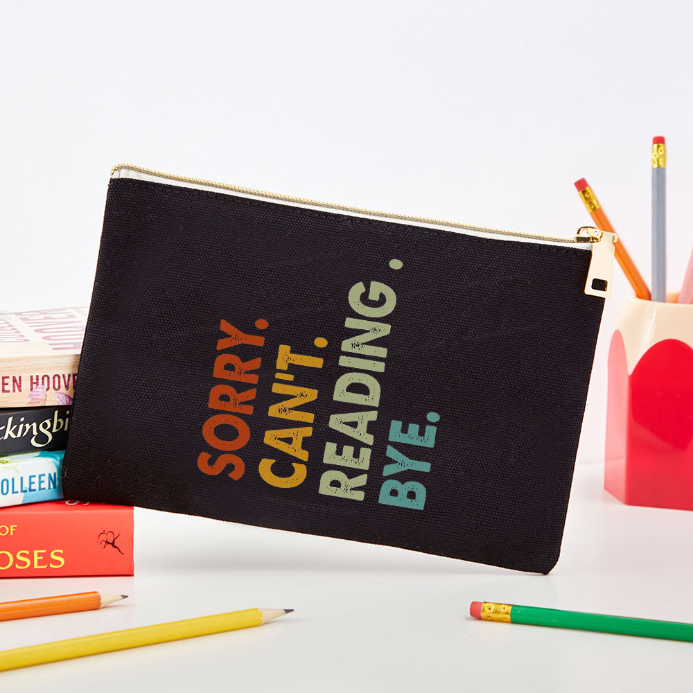 Pagewings Sorry Can't Reading Bye Pouch