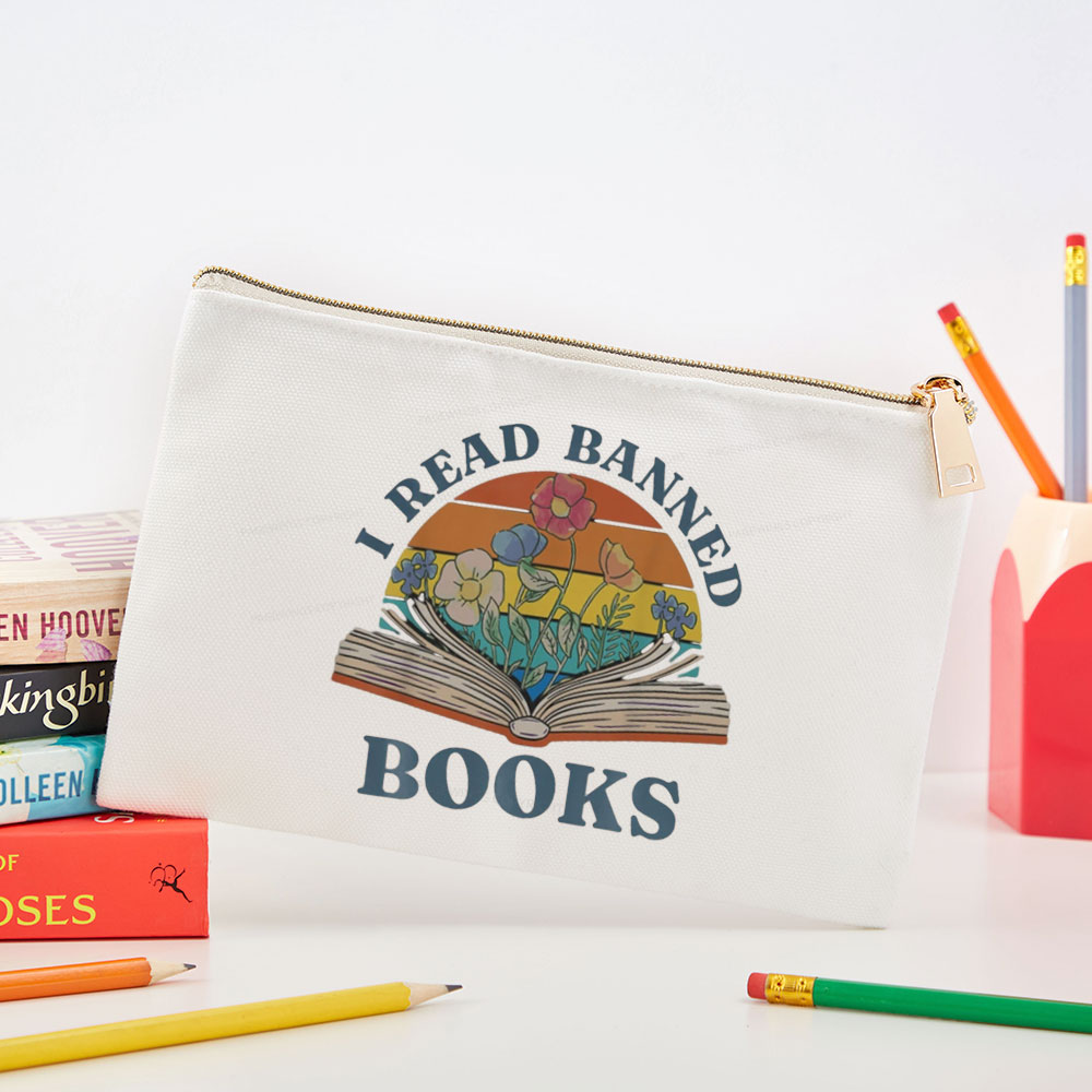 Pagewings I Read Banned Books Pouch