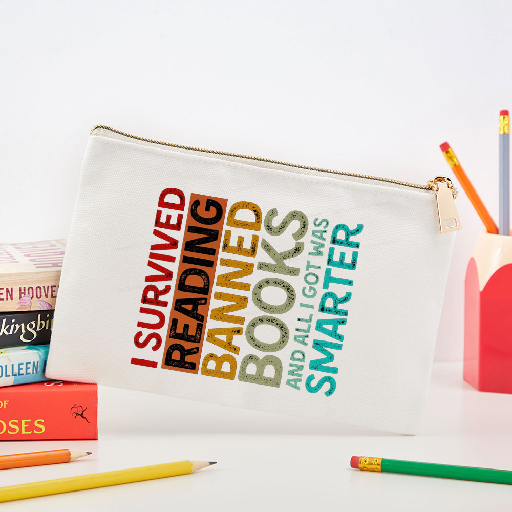 Pagewings I Survived Reading Banned Books And All I Got Was Smarter Pouch