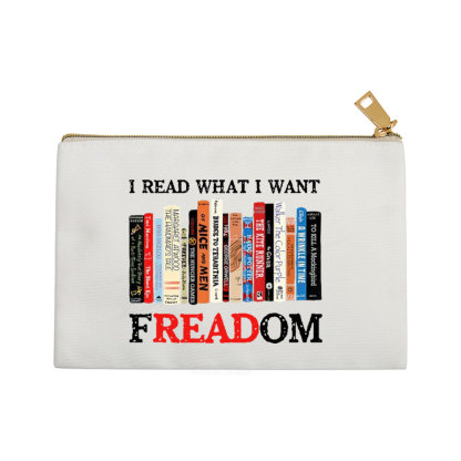 Pagewings I Read What I Want Banned Books Pouch