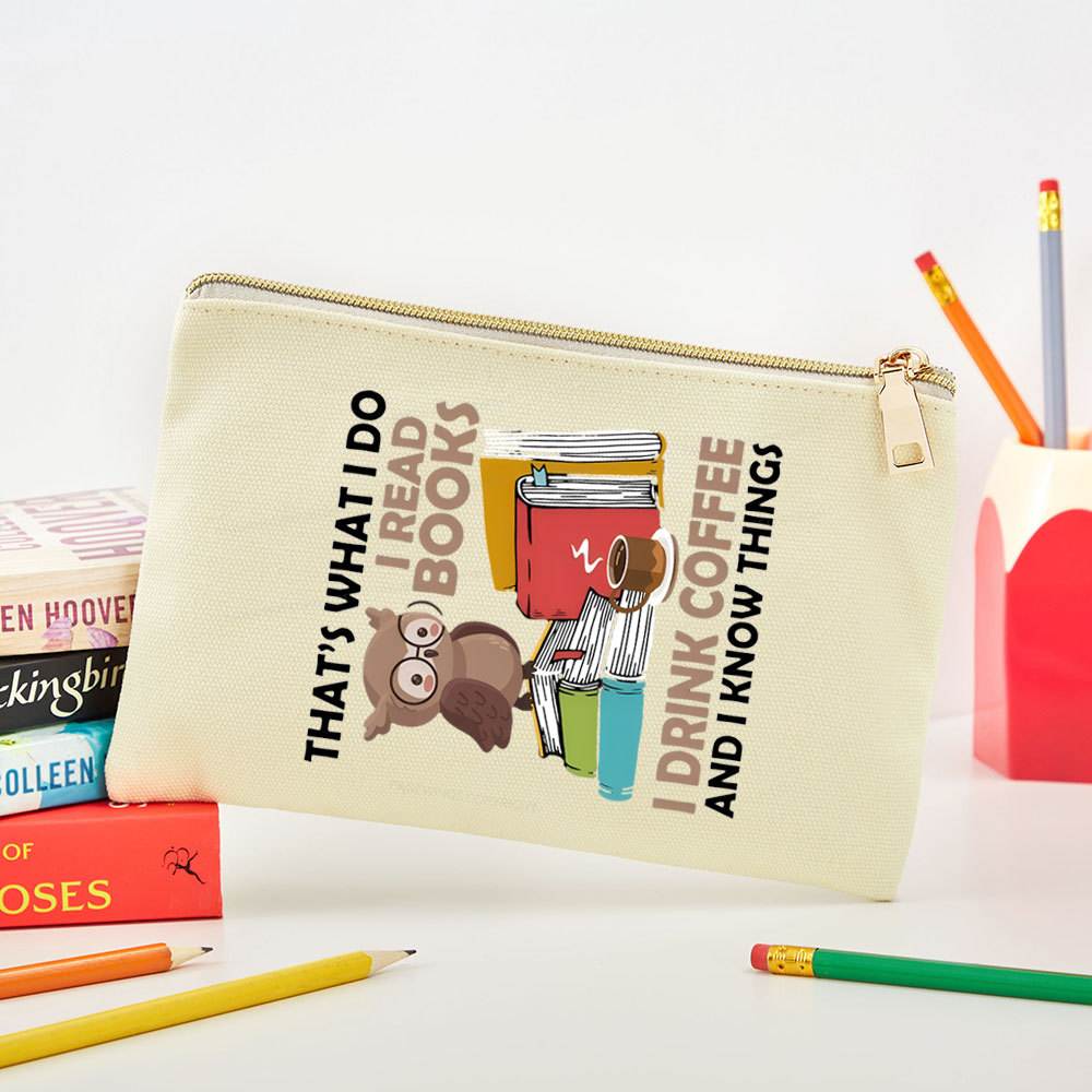 Pagewings That's What I Do I Read Books Pouch