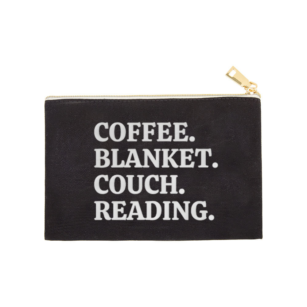 Pagewings Coffee Blanket Couch Reading Pouch