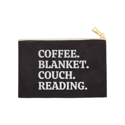 Pagewings Coffee Blanket Couch Reading Pouch