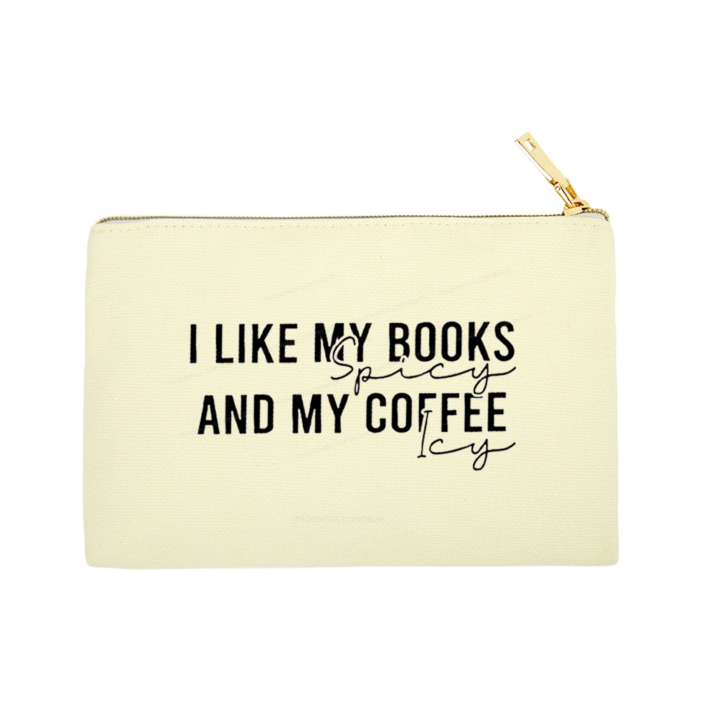 Pagewings I Like My Books And My Coffee Pouch