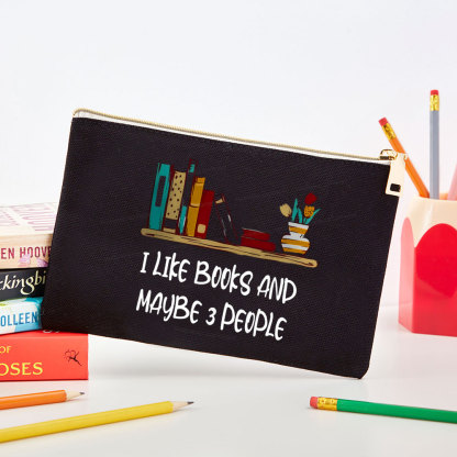 Pagewings  I Like Books World Pouch