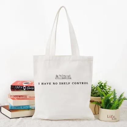 Pagewings I Have No Shelf Control Tote Bag