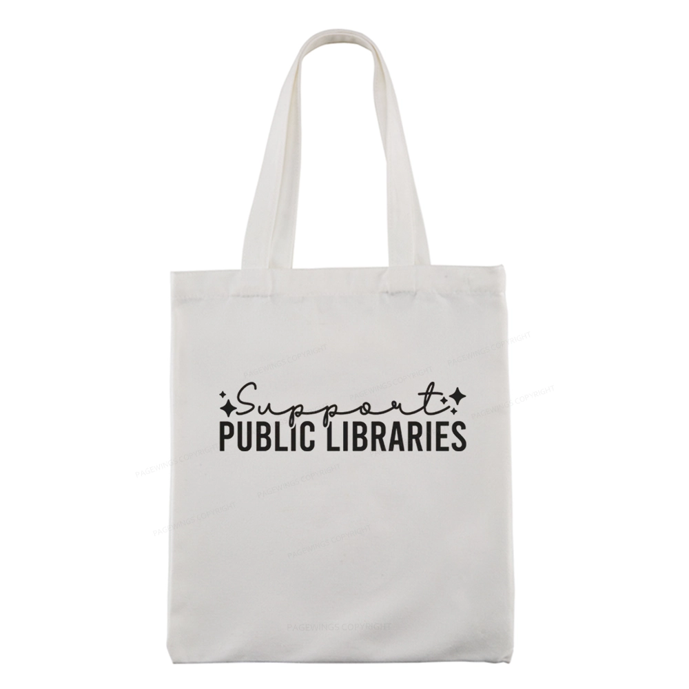 Pagewings Public Libraries Tote Bag