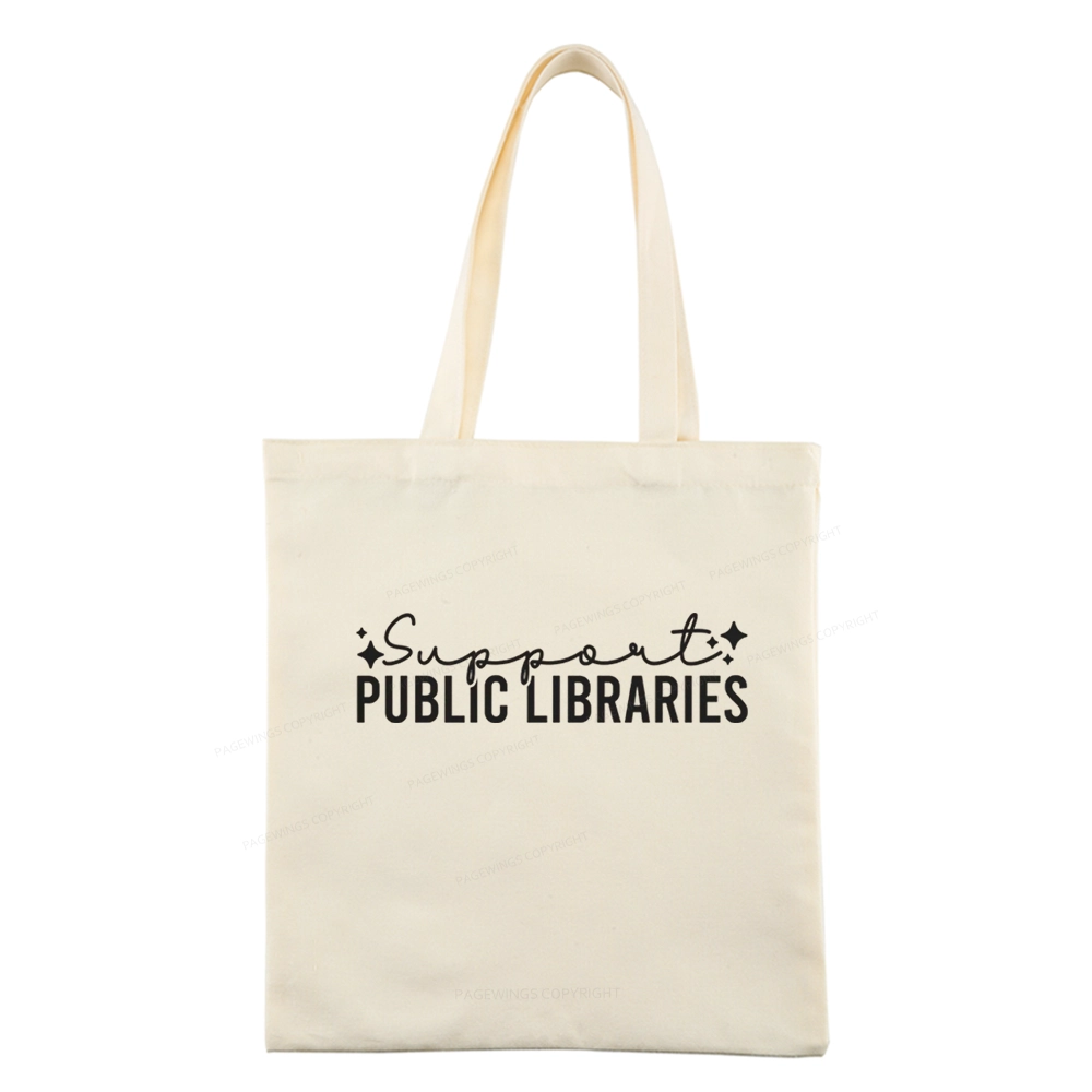 Pagewings Public Libraries Tote Bag