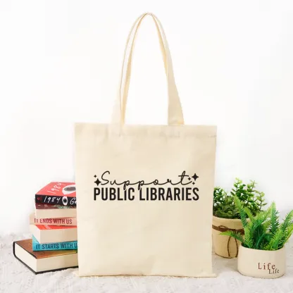 Pagewings Public Libraries Tote Bag