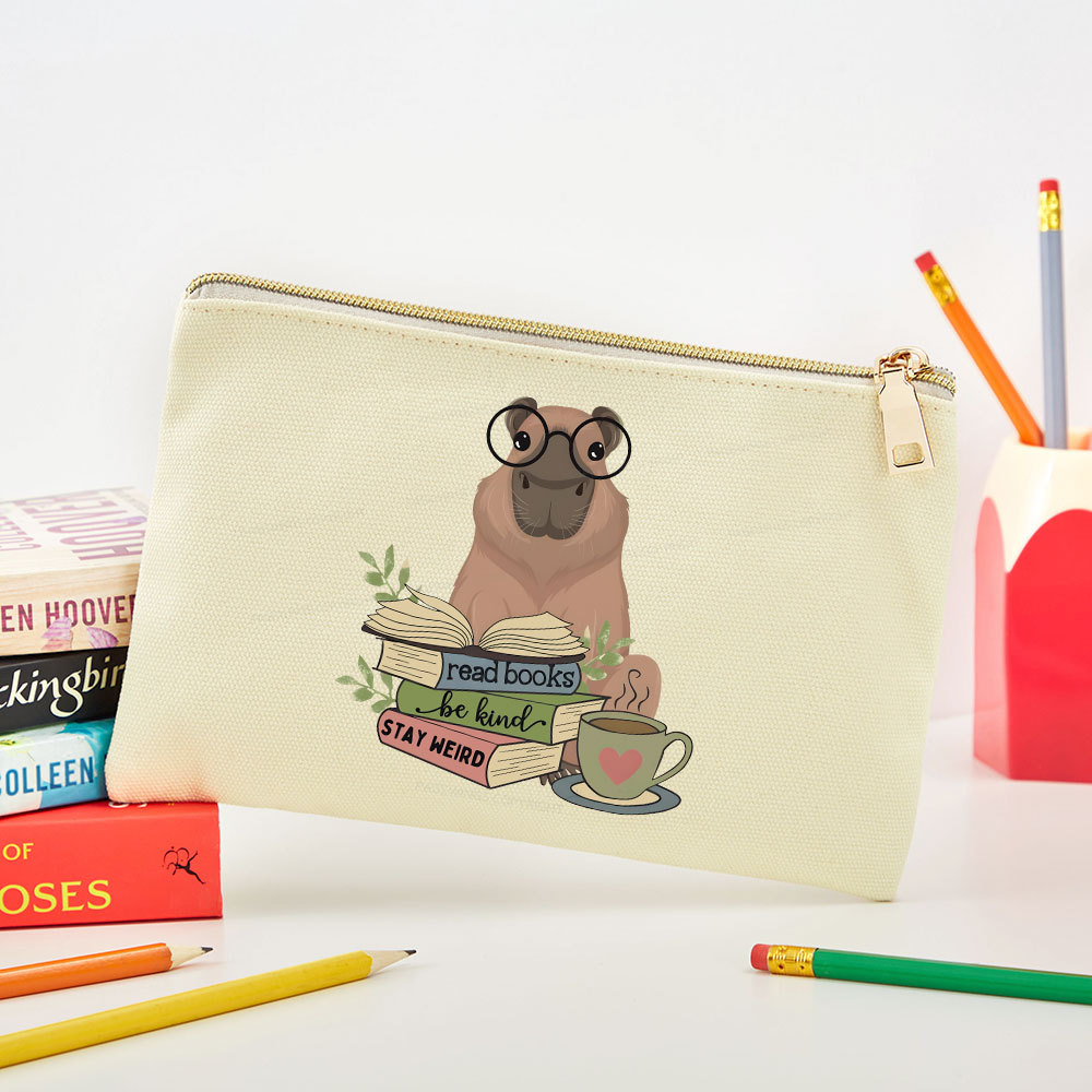 Pagewings Capybara Reading Pouch