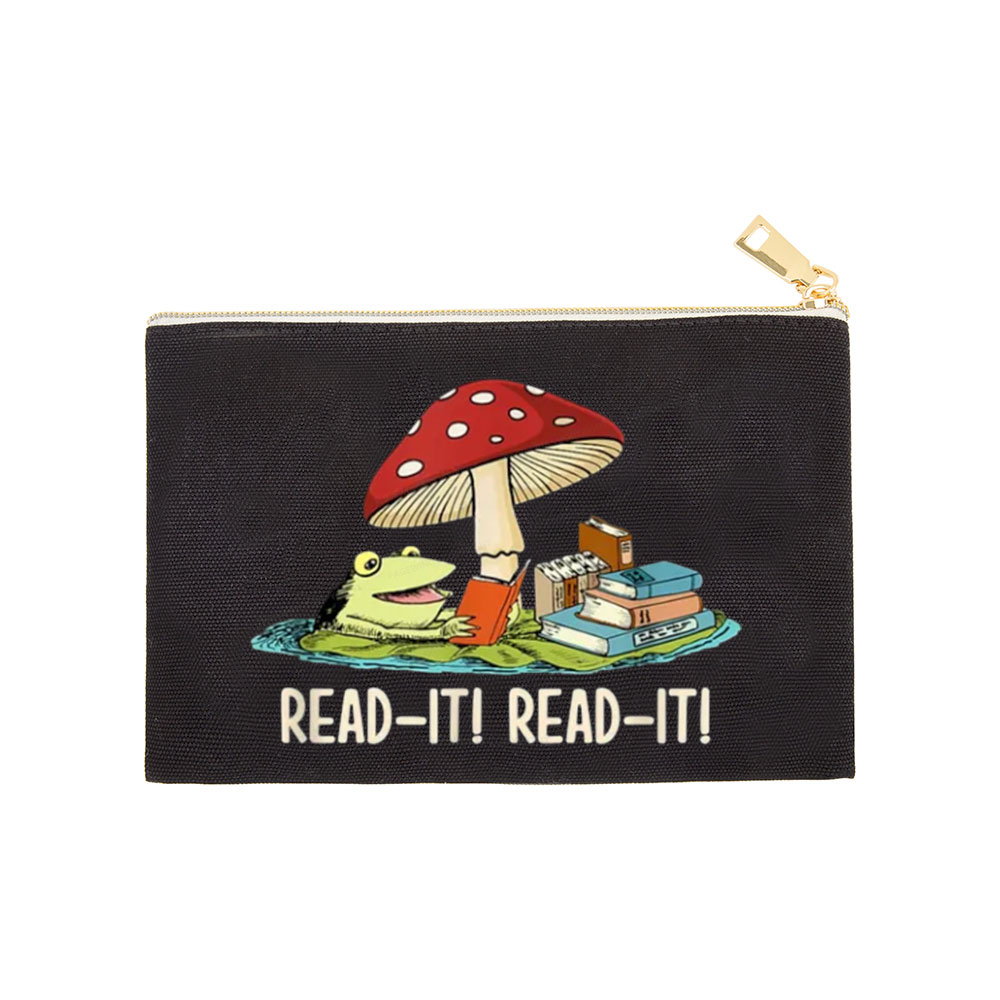 Pagewings Mushroom Read it Book Pouch