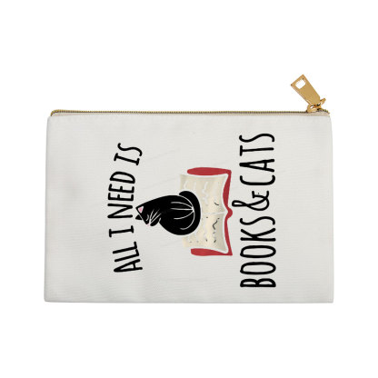 Pagewings All I Need Is Book & Cat Pouch