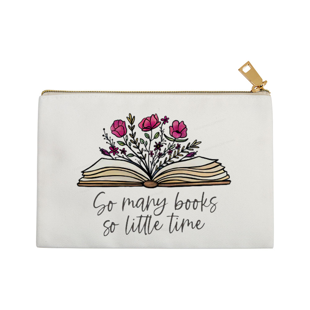 Pagewings So Many Books So Little Time Pouch