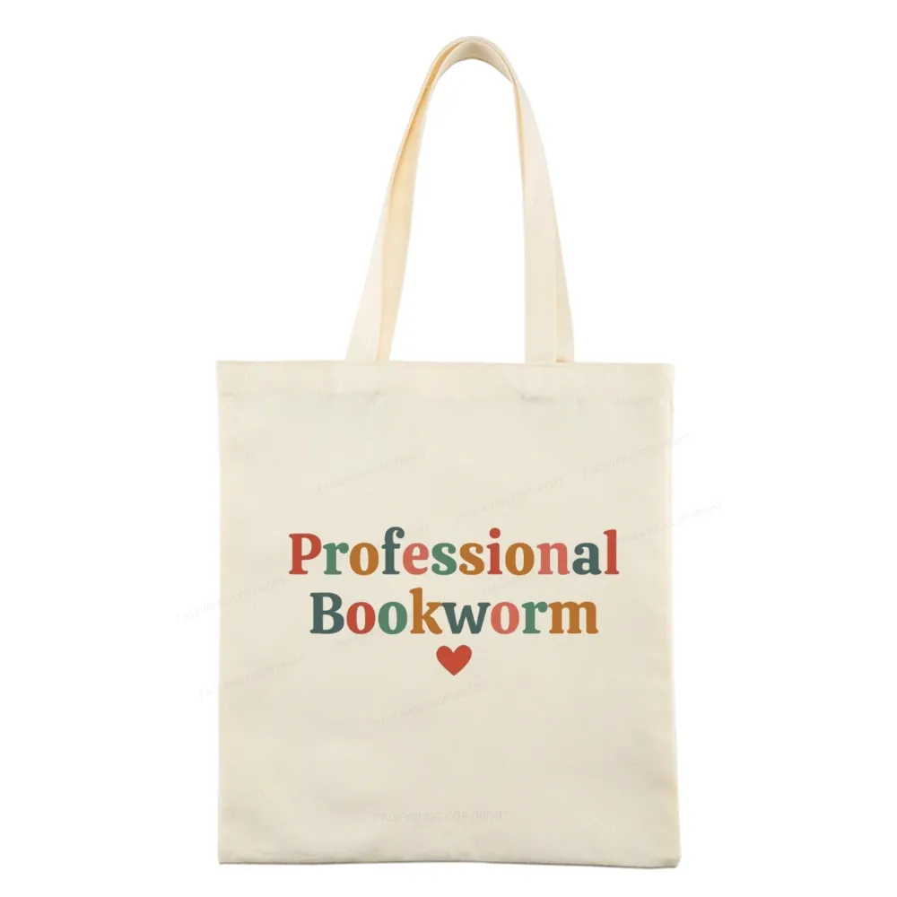 Pagewings Professional Bookworm Tote Bag