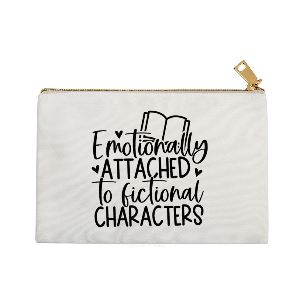 Pagewings Emotionally Attached To Fictional Characters Pouch