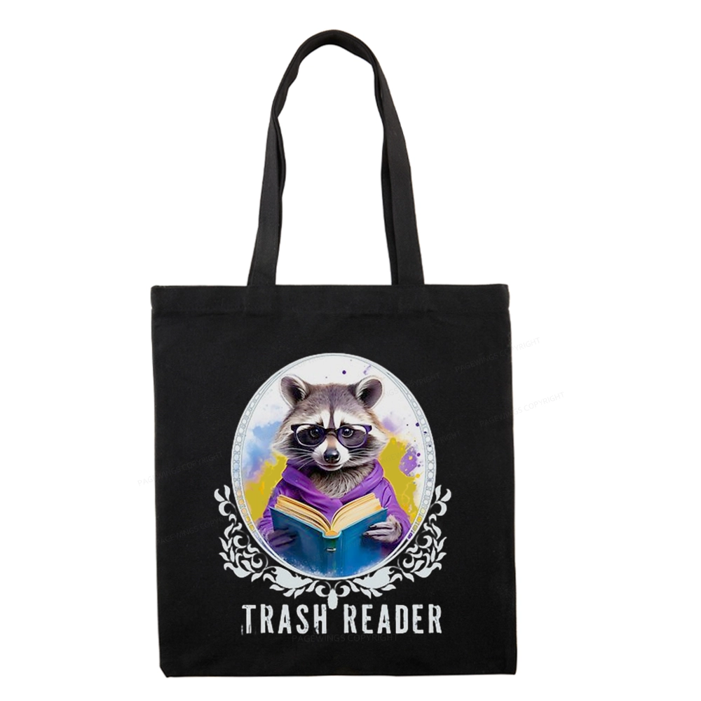 Pagewings Trash Reader Tote Bag