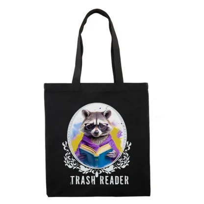 Pagewings Trash Reader Tote Bag