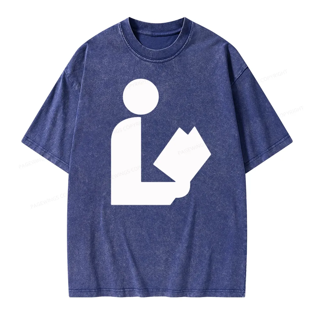 Pagewings Emotionally Attached To Fictional Characters Unisex Washed T