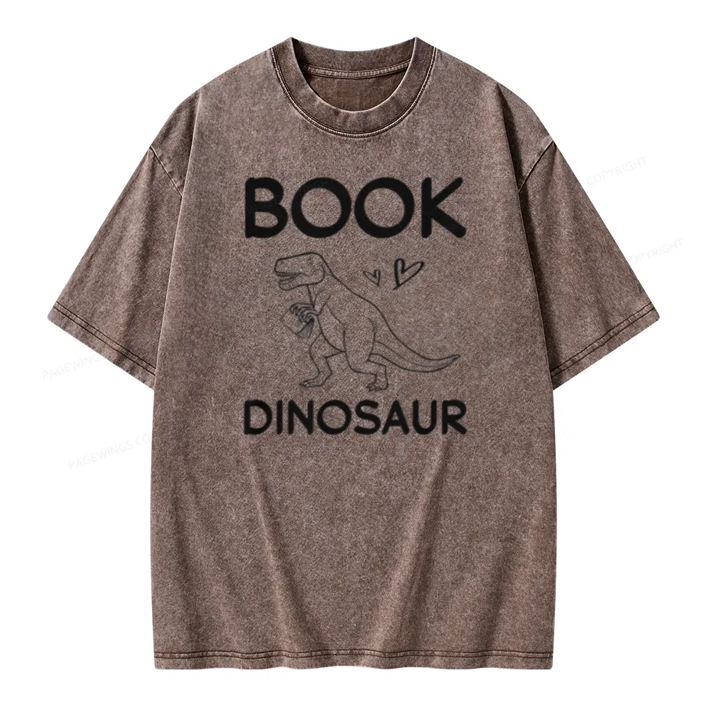 Pagewing Audiobooks Just Buy Me Books & Tell Me I'm Pretty Unisex Washed T-shirt