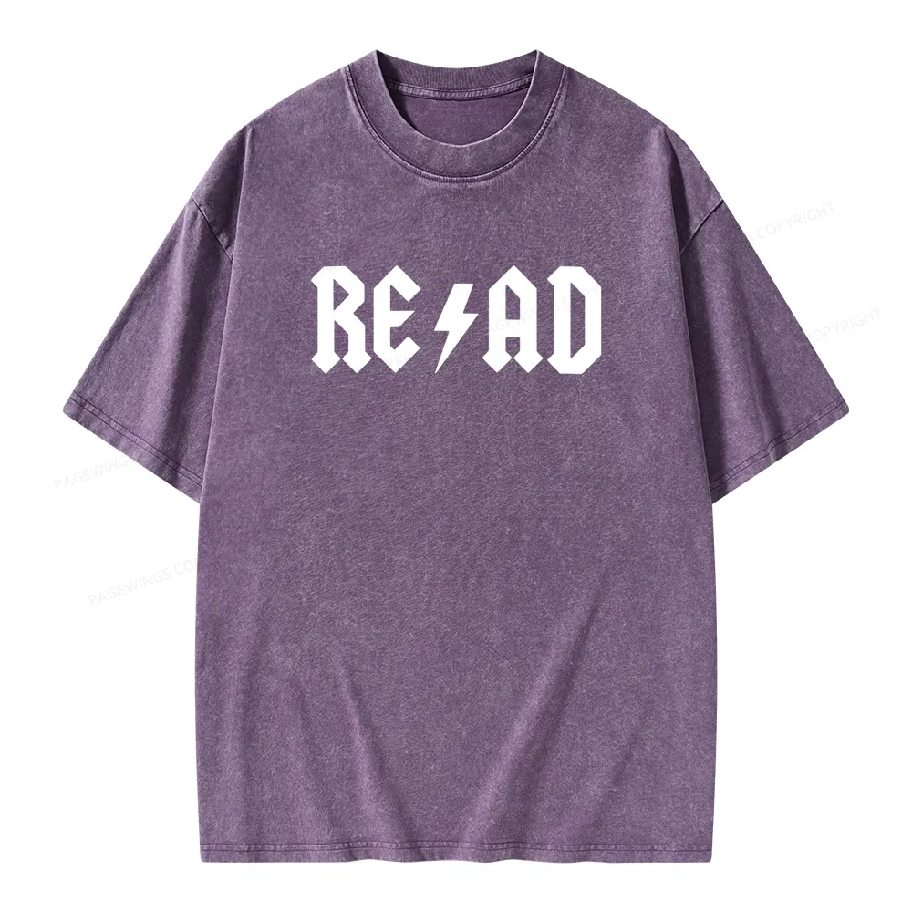 Pagewings Personalized Typewriter Unisex Washed T-shirt