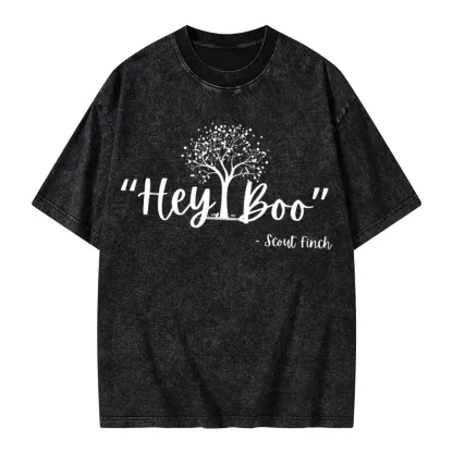 Pagewings To Kill a Mockingbird Unisex Washed T-shirt