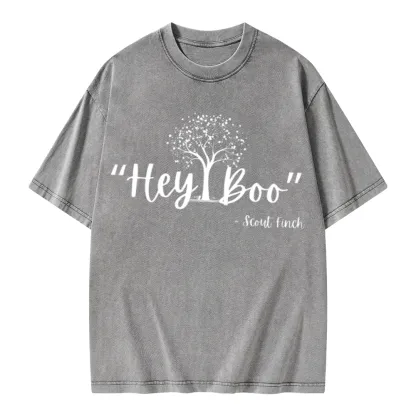 Pagewings To Kill a Mockingbird Unisex Washed T-shirt