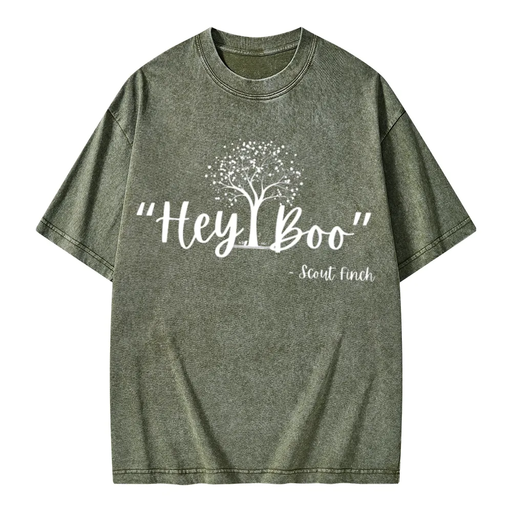Pagewings To Kill a Mockingbird Unisex Washed T-shirt