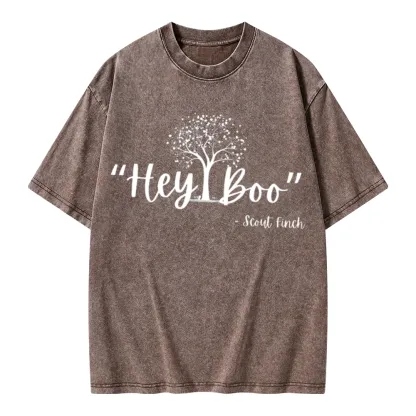 Pagewings To Kill a Mockingbird Unisex Washed T-shirt