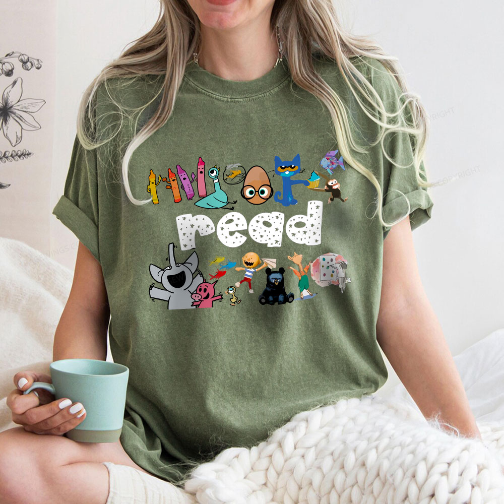 Pagewings Teacher Life Shirt, Teacher Shirt Unisex Washed T-shirt