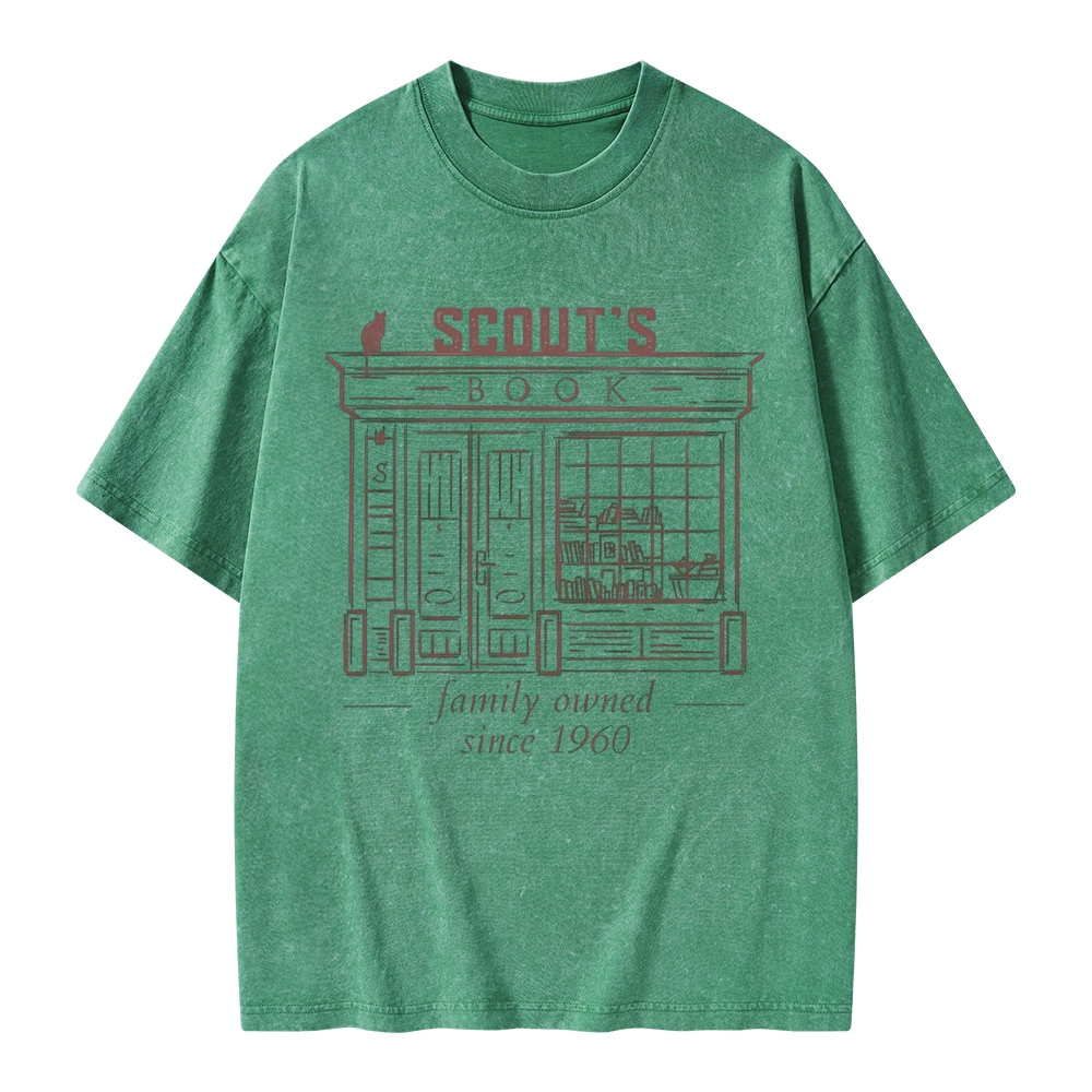Pagewings To Kill a Mockingbird Unisex Washed T-shirt