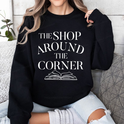 Pagewings The Shop Around The Corner Bookworm  Unisex Classic Sweatshirt