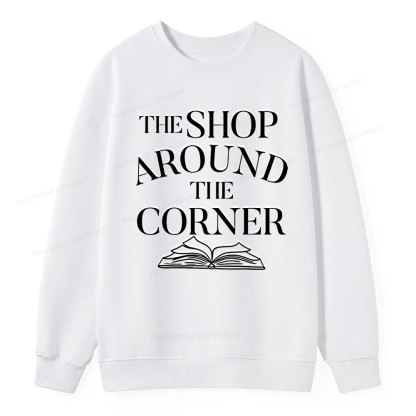 Pagewings The Shop Around The Corner Bookworm  Unisex Classic Sweatshirt