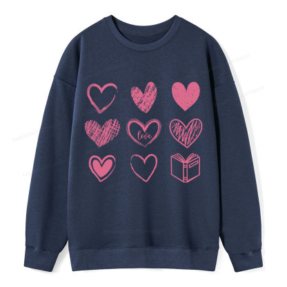 Pagewings To Love And Learn How To Be Loved Unisex Classic Sweatshirt