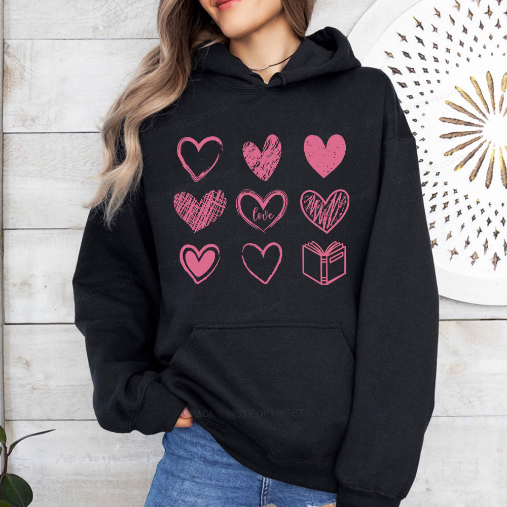 Pagewings To Love And Learn How To Be Loved Unisex Classic Hoodie