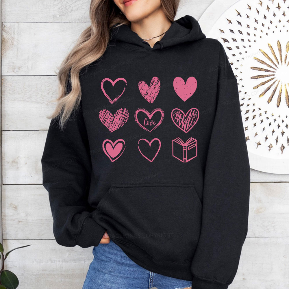 Pagewings To Love And Learn How To Be Loved Unisex Classic Hoodie