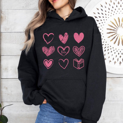 Pagewings To Love And Learn How To Be Loved Unisex Classic Hoodie