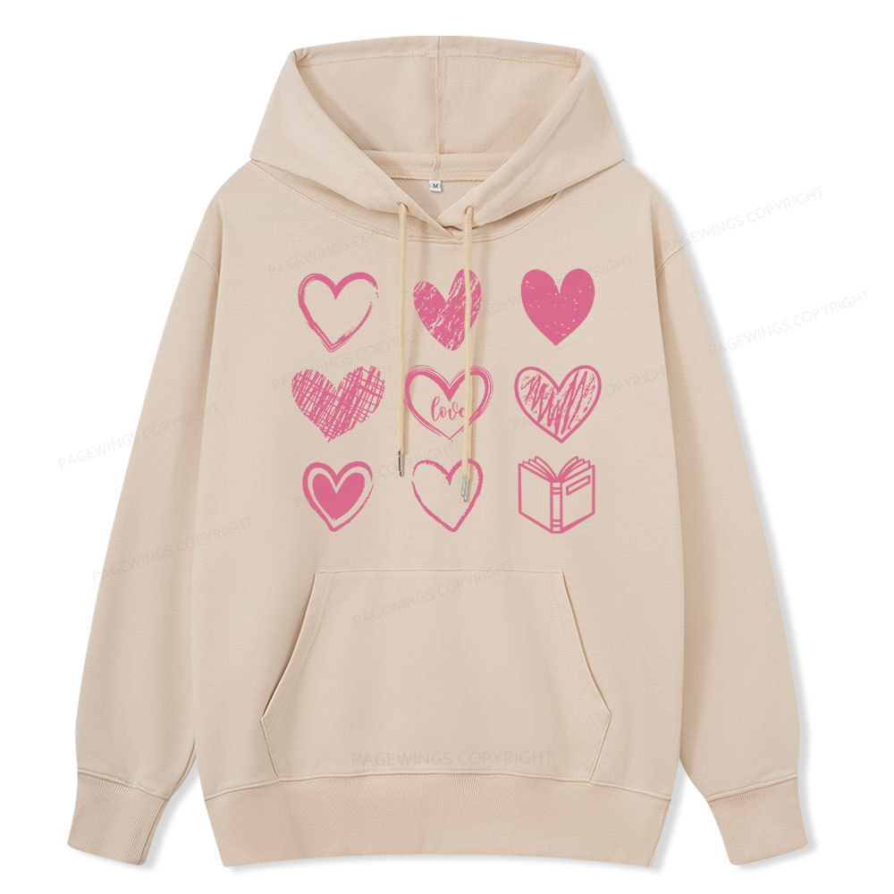 Pagewings To Love And Learn How To Be Loved Unisex Classic Hoodie