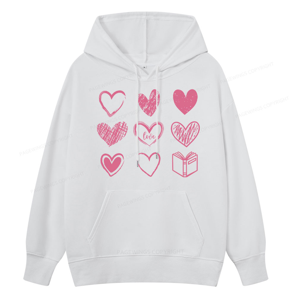 Pagewings To Love And Learn How To Be Loved Unisex Classic Hoodie