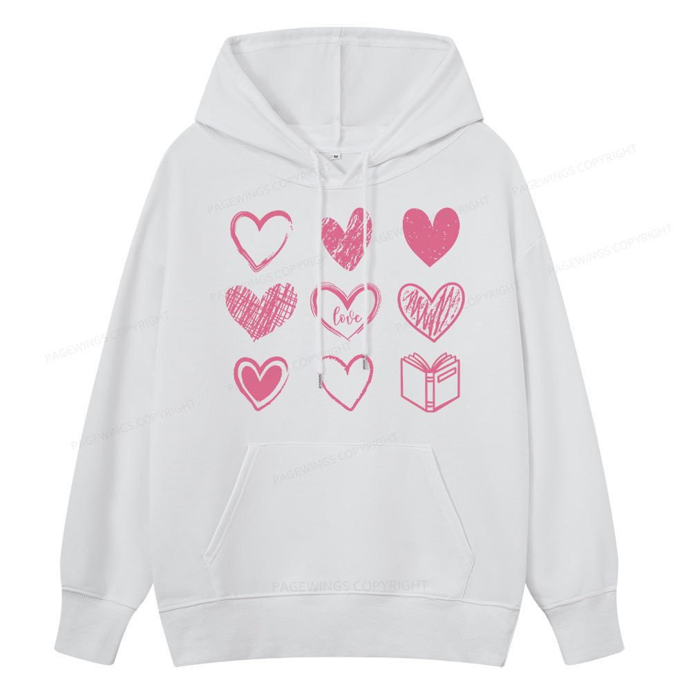 Pagewings To Love And Learn How To Be Loved Unisex Classic Hoodie