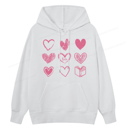 Pagewings To Love And Learn How To Be Loved Unisex Classic Hoodie