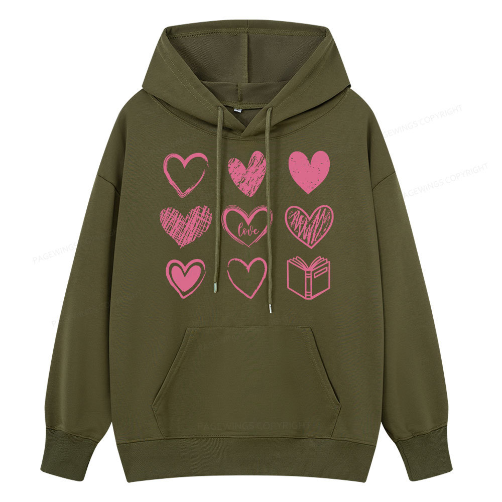 Pagewings To Love And Learn How To Be Loved Unisex Classic Hoodie