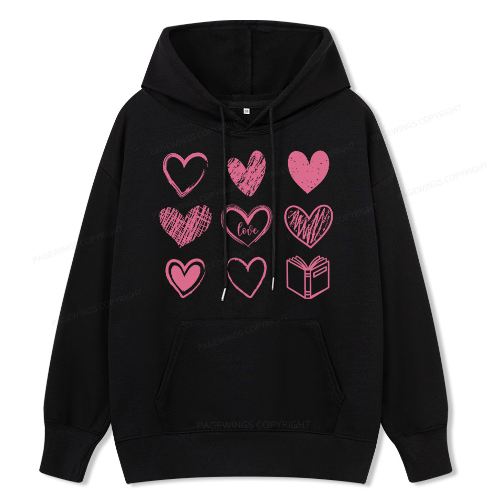 Pagewings To Love And Learn How To Be Loved Unisex Classic Hoodie